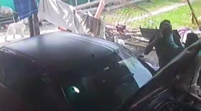 Padre e hijo por matar a golpes, balear y atar a un poste a un familiar