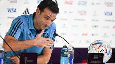 Scaloni habl&oacute; sobre Messi