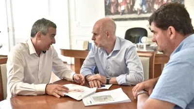 Horacio Rodr&iacute;guez Larreta prometi&oacute; trasladar el Ministerio de Seguridad a Rosario si es electo presidente