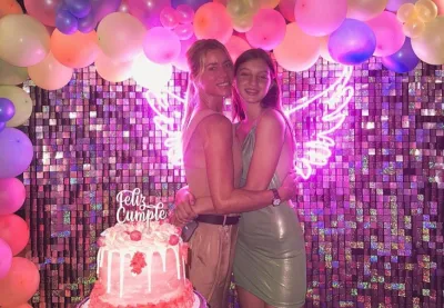 Nicole Neumann festej&oacute; los 12 a&ntilde;os de Allegra