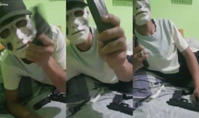 Rosario: cay&oacute; el narco enmascarado que hab&iacute;a amenazado a la familia de M&aacute;ximo J&eacute;rez