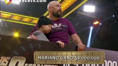 &iquest;Por qu&eacute; Mariano no fue ayer a "Los 8 escalones" para ganar los 12 millones de pesos?