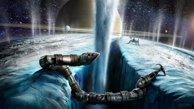 La NASA enviar&aacute; una serpiente rob&oacute;tica a la Luna de Saturno