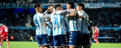 Racing gole&oacute; a &Ntilde;ublense en la Copa Libertadores