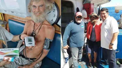 Rescataron a un n&aacute;ufrago que sobrevivi&oacute; tres meses junto a su perrita:&iquest;C&oacute;mo hizo?