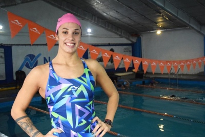 Una nadadora argentina quebr&oacute; el r&eacute;cord sudamericano en los 100 metros pecho
