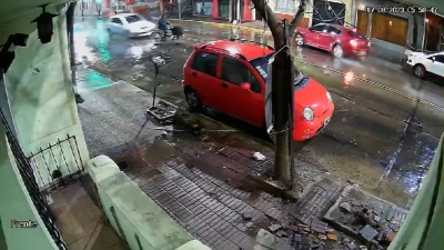 Video: Atropell&oacute; a un ciclista de 75 a&ntilde;os y se dio a la fuga