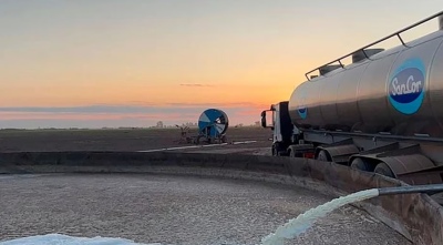 Tras un paro sindical, tiraron 100 mil litros de leche