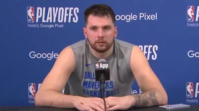 Luka Doncic y una conferencia de prensa con sorpresa sexual