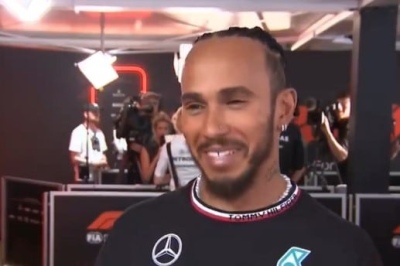Lewis Hamilton destac&oacute; el talento de Franco Colapinto