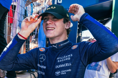 Franco Colapinto ya piensa en M&eacute;xico, el pr&oacute;ximo destino de la F&oacute;rmula