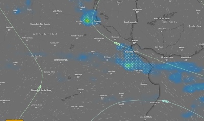 Alerta por tormentas en distintos puntos de Argentina