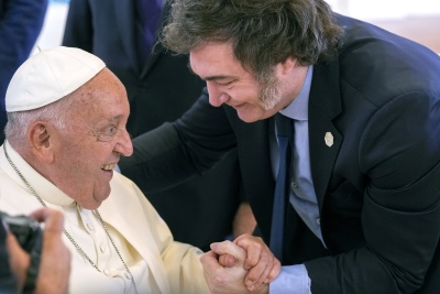 Milei: "El Papa Francisco es el argentino m&aacute;s importante de la historia"