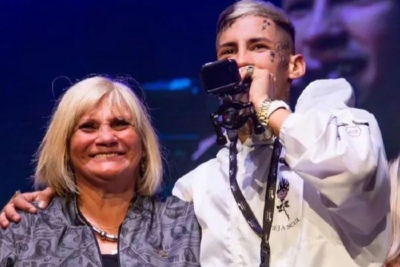 La madre de L-Gante dijo que "se est&aacute; ocupando de su salud"