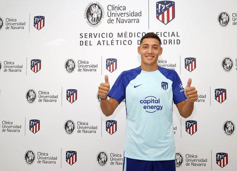 Nahuel Molina es nuevo jugador del Atlético Madrid
