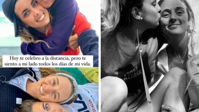 Nadia Podoroska presentó a su novia, una compañera del equipo argentino de tenis