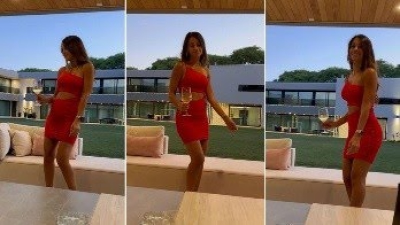 Messi disfrutó de las fiestas