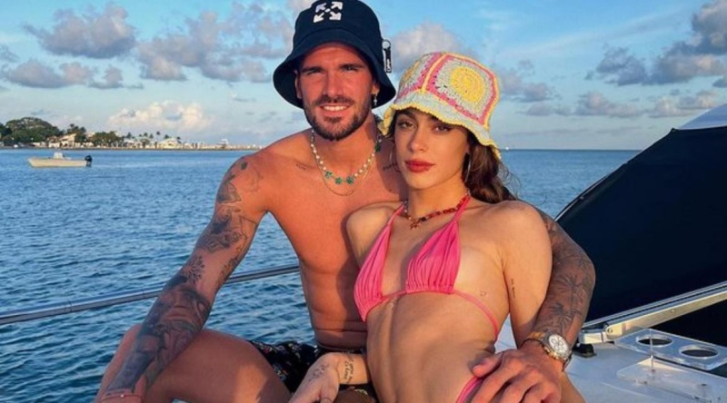 El tierno mensaje de De Paul a Tini para este 2023