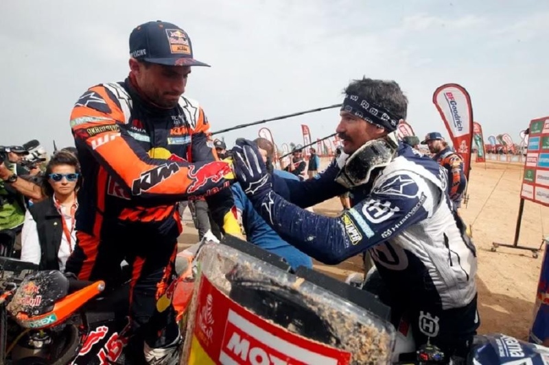Kevin Benavides se consagró campeón del Rally Dakar en motos