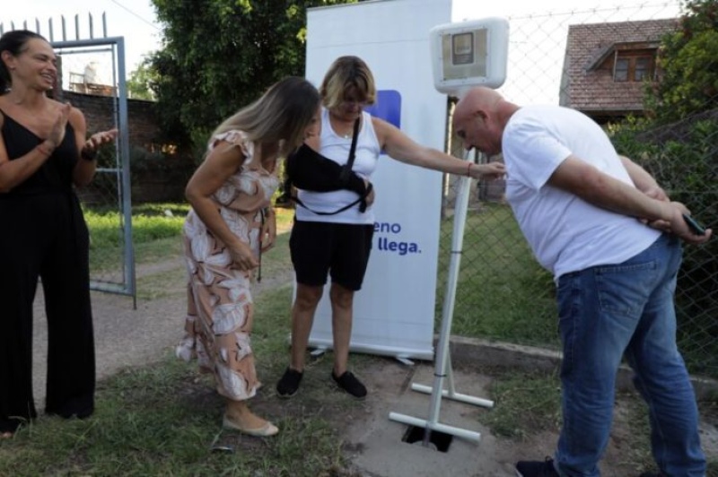 AySA habilitó una red cloacal en General Pacheco