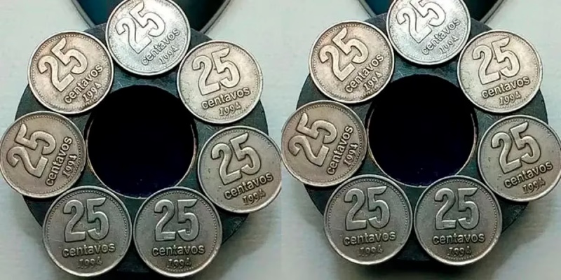 ¿Por qué se venden monedas de 25 centavos a 15 mil pesos?