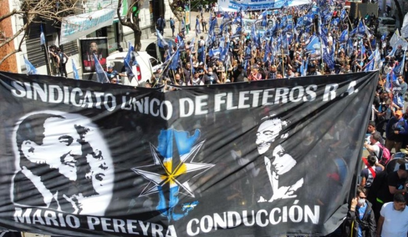 Fleteros de paro: exigen mejores tarifas