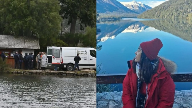 Bariloche: encontraron el cuerpo de una turista en el Nahuel Huapi