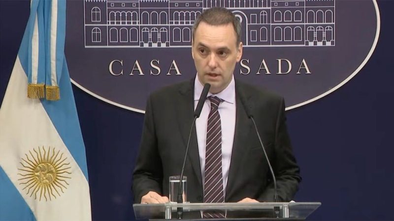 Manuel Adorni le pidió a los diputados y senadores ”buena voluntad y que estén a la altura de las circunstancias”