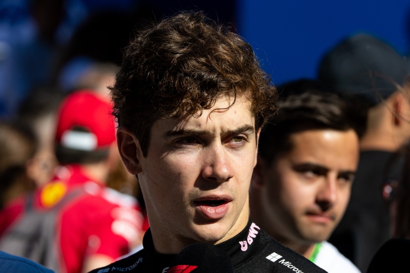 Colapinto agradeció a los argentinos en Imola y se prepara para Mónaco